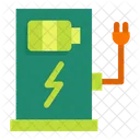 Estacao Eletrica Central Eletrica Ecologia Ícone