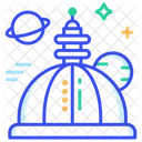 Estacao Espacial Astronomia Espaco Ícone