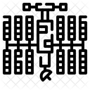 Conectividade Sem Fio Estacao Espacial Satelite Ícone