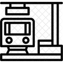 Estacao Ferroviaria Estacao Ferroviaria Deposito Ferroviario Ícone