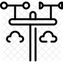 Anemometro Estacao Meteorologica Sensor Ícone