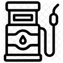 Estacion De Combustible Dispensador De Combustible Surtidor De Gasolina Icono