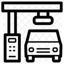 Estacion De Combustible Gasolinera Surtidor De Gasolina Icono