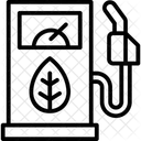 Estación de combustible ecológica  Icono
