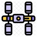 Estacion Espacial Nave Espacial Nave Espacial Icono