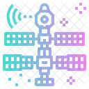 Espacio Estacion Galaxia Icono
