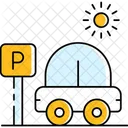 Estacionamento Carro Sinal Icon