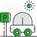 Estacionamento Carro Sinal Icon