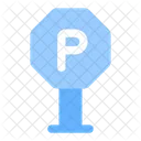 Estacionamento Sinal Placa Ícone