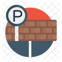 Espaco De Estacionamento Garagem Estacionamento Icon