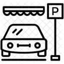 Estacionamento Carro Veiculo Ícone