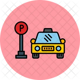 Cidade de estacionamento  Ícone