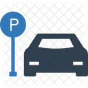 Mapa De Estacionamento Local De Estacionamento Ponteiro De Estacionamento Ícone