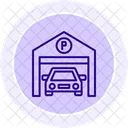 Estacionamento Carro Lote Ícone