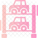 Estacionamento De Varios Niveis Estacionamento De Varios Andares Estrutura De Estacionamento Ícone