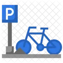 Estacionamento para bicicletas  Ícone