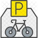 Estacionamento de bicicletas  Ícone