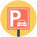 Estacionamiento Letrero Signo Icono