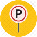 Estacionamiento Signo Trafico Icon