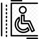 Estacionamiento Para Discapacitados Accesible Estacionamiento Para Discapacitados Icono