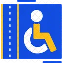 Estacionamiento para discapacitados  Icono