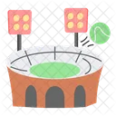 Estadio Deporte Juego Icono