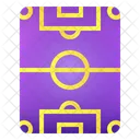 Estadio Campo Campo De Futbol Icono