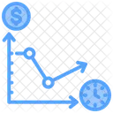 Estadistica Grafico Linea Icono