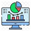 Estadistica Grafico De Barras Grafico Icon