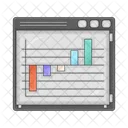 Estadistica Grafico Analisis Icon