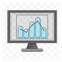 Estadistica Grafico Analisis Icon