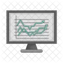 Estadistica Grafico Analisis Icon