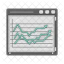 Estadistica Grafico Analisis Icon