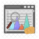 Estadistica Grafico Analisis Icon