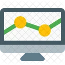 Estadisticas Analitica Monitor Icono