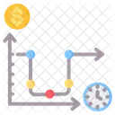 Estadisticas Grafico Linea Icono