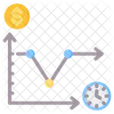 Estadisticas Grafico Linea Icono