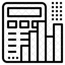 Estadistica Finanzas Contabilidad Icono
