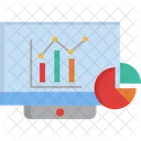 Estadistica Grafico Analisis Icono