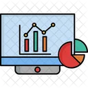 Estadistica Grafico Analisis Icono