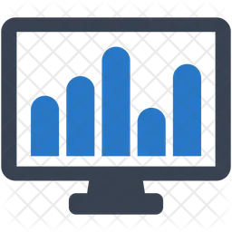 Estadísticas de datos  Icono