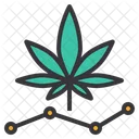 Estadísticas de cannabis  Icono