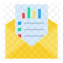 Correo Empresarial Analisis De Correo Electronico Analisis De Datos Icono