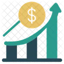 Estadísticas de crecimiento  Icono