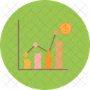 Estadisticas De Ventas Analisis Grafico Icono