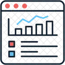 Estadísticas del sitio  Icono