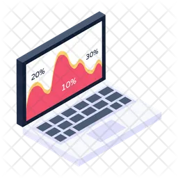 Estadísticas en línea  Icono