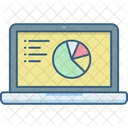 Estadisticas En Linea Contabilidad Analisis Icono