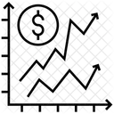 Analisis Estadisticas Financieras Evaluacion Empresarial Icono