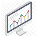 Estadisticas Web Analisis Web Analisis De Datos En Linea Icono